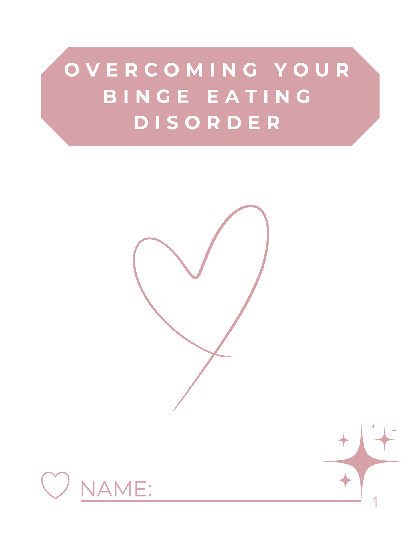 Binge eating workbook